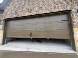 Garage door panel replacement